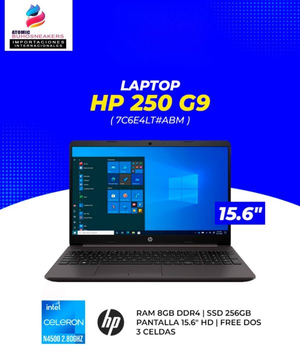 LAPTOP HP 250 G9 ( 7C6E4LT#ABM