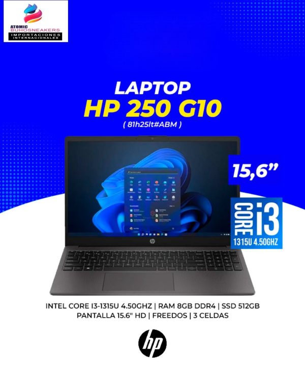 LAPTOP HP 250 G10 ( 81H25LT#ABM