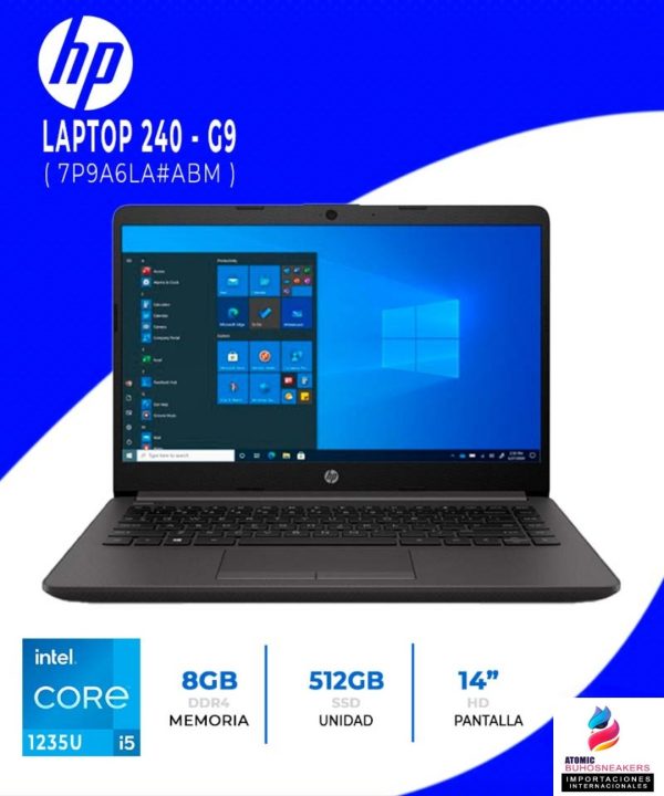 LAPTOP HP 240 G9 ( 7P9A6LA#ABM