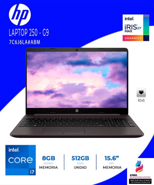 LAPTOP HP 250 G9 ( 7C6J6LA#ABM