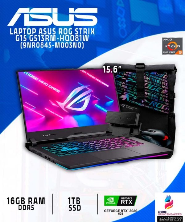 LAPTOP ASUS ROG STRIX G15 G513RM-HQ081W ( 90NR0845-M003N0 )