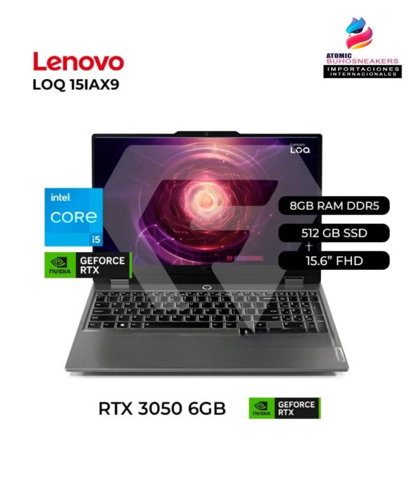 LAPTOP LENOVO LOQ 15IAX9 ( 83GS006WLM