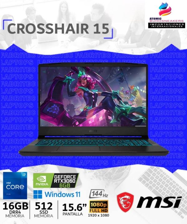 LAPTOP MSI CROSSHAIR 15 ( A11UEK-205