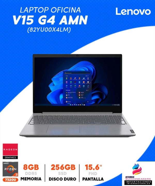 LAPTOP LENOVO V15 G4 AMN ( 82YU00X4LM